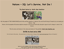 Tablet Screenshot of natureiq.com